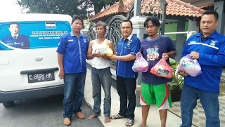 Hero Center Beri Santunan Korban Banjir