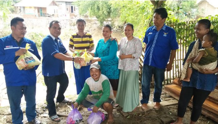 Hero Center Salurkan Sembako untuk Korban Banjir