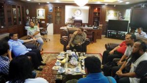 Herman Khaeron Dampingi Wakil Ketua DPR RI Menerima Audiensi Paguyuban Peternak Rakyat Nasional (PPRN)