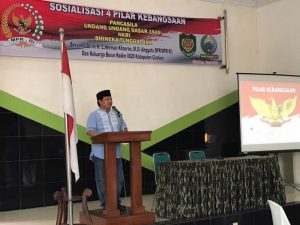 Herman Khaeron Gandeng KODIM 0620 Kabupaten Cirebon Gelar Sosialisasi 4 Pilar Kebangsaan