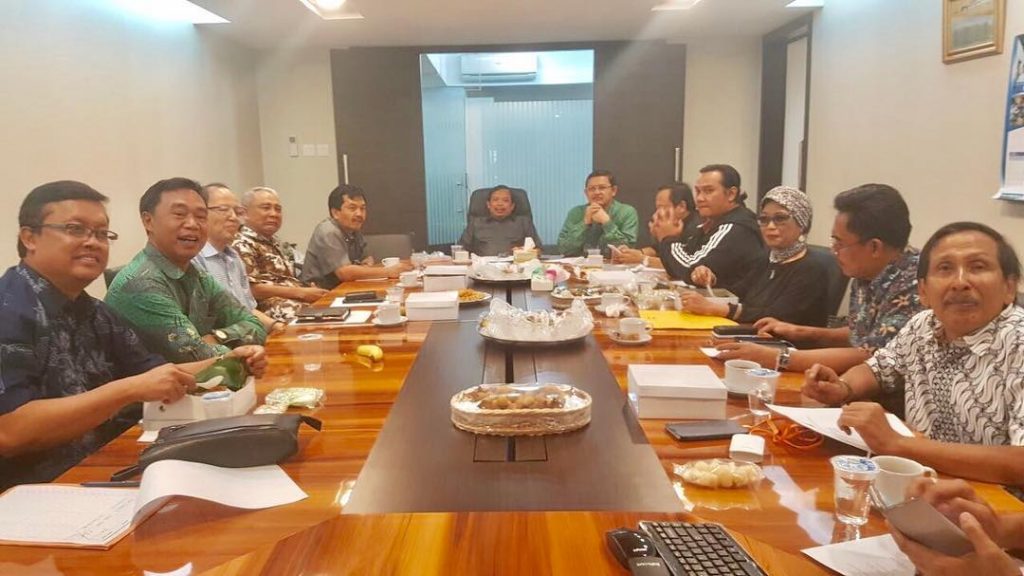 Rapat persiapan pengukuhan Dewan Pengurus Pusat Masyarakat Perbenihan dan Pembibitan Indonesia