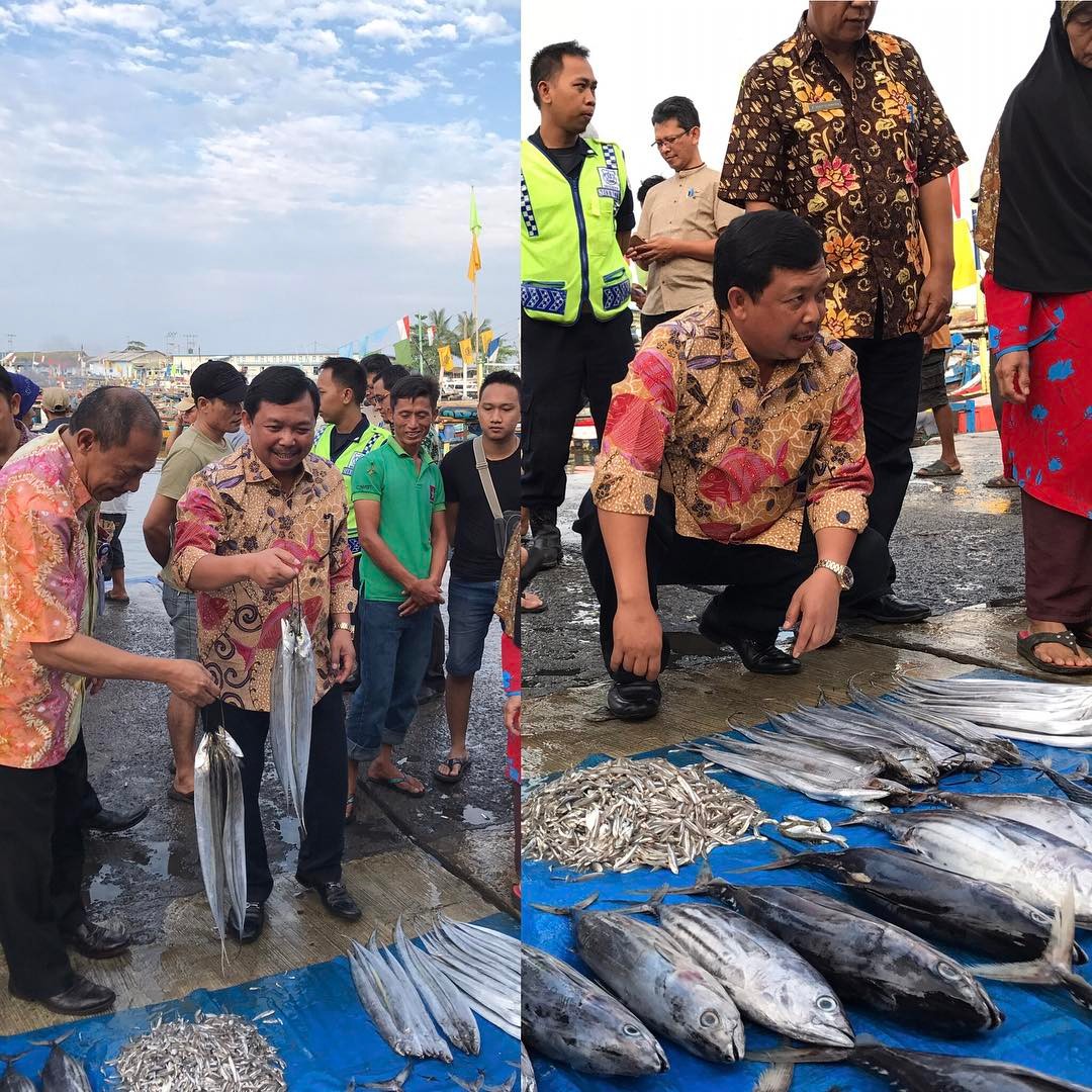 Kunjungan kerja ke Pelabuhan Perikanan Nusantara Pelabuhan Ratu