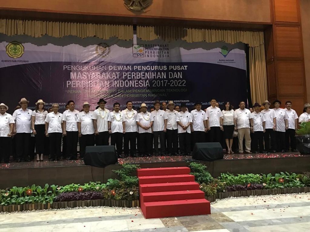 Pengukuhan Dewan Pengurus Pusat Masyarakat Perbenihan dan Perbibitan Indonesia (MPPI)