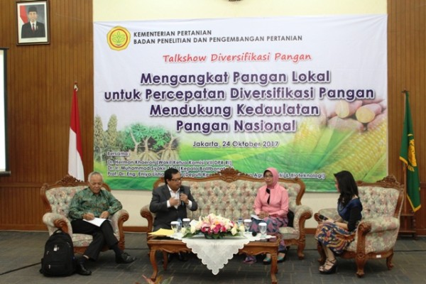 Percepat diversifikasi pangan melalui potensi pangan lokal