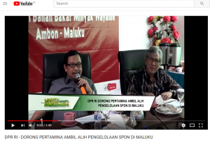 DPR RI - Dorong Pertamina Ambil Alih Pengelolaan SPDN Di Maluku