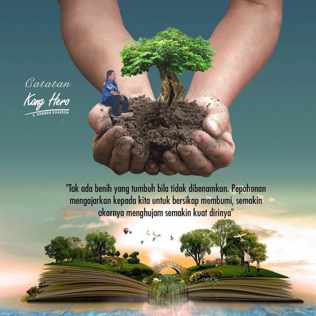 #CatatanKangHero Pepohonan Mengajarkan Kita Untuk Bersikap Membumi