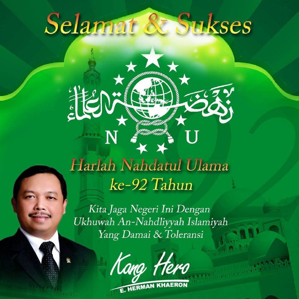 Selamat Harlah Nahdlatul Ulama Ke-92 Tahun