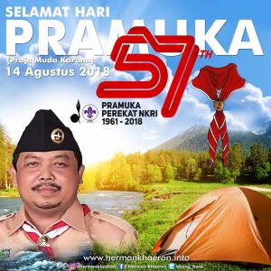 Selamat Hari Pramuka Ke-57 Tahun