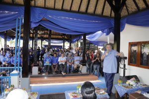 SBY Singgah di Rumah Aspirasi Herman Khaeron