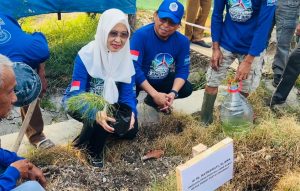 Partai Demokrat Gelar Gerakan Langit Biru Indonesia Asri di Cirebon