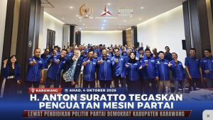 Demokrat Jabar Perkuat Konsolidasi Kader di Karawang Hadapi Agenda Politik 2029